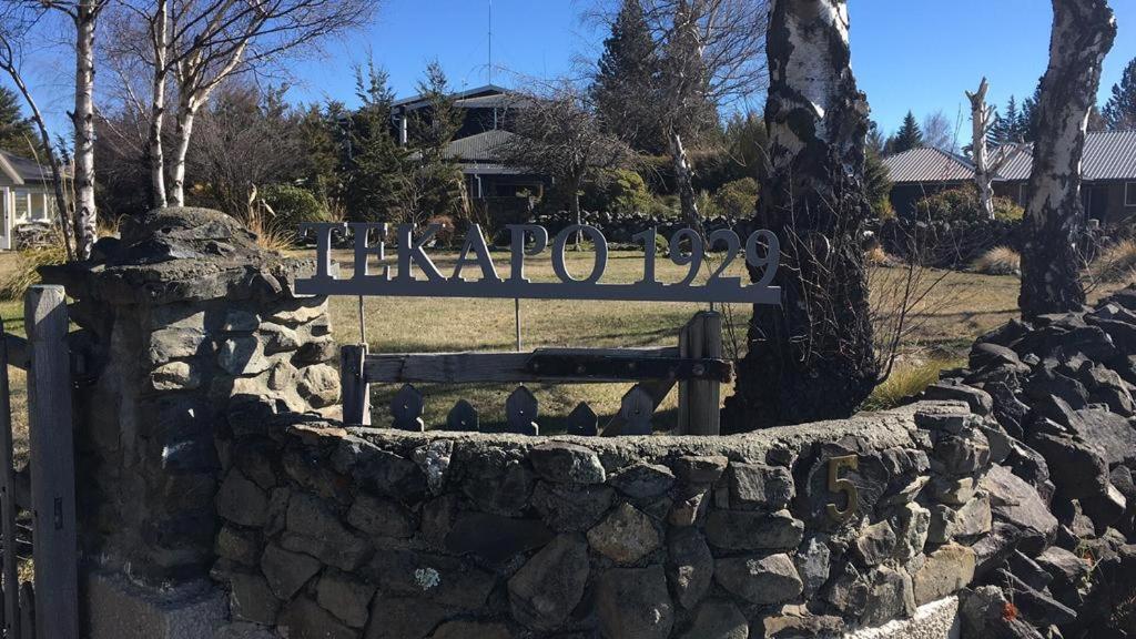 Tekapo1929 Lakefront Villa Lake Tekapo Exterior foto